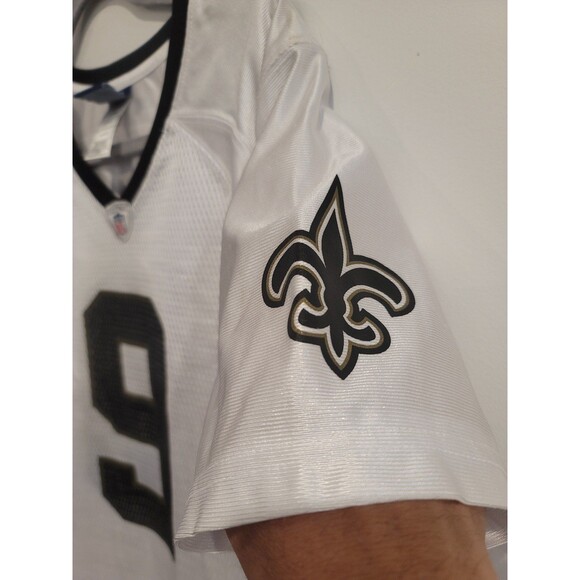 Women's L New Orleans Saints #9 Drew Brees NFL On Field  Jersey 21x25” - Picture 6 of 10